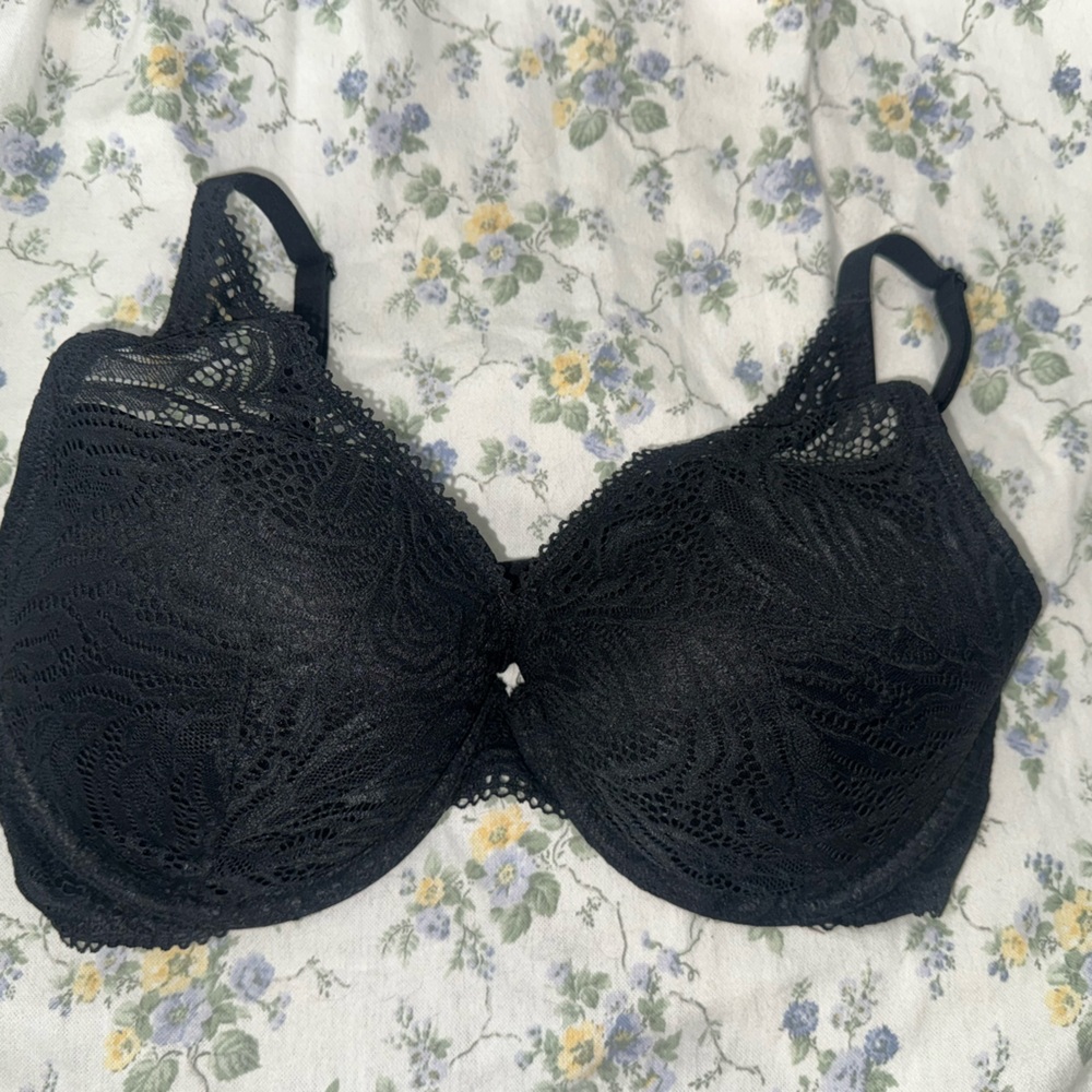 Black Lace Bra
